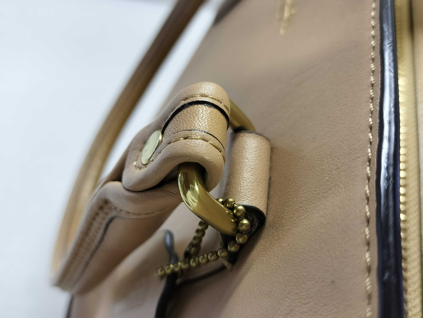 COACH COACH 24201 Legacy Leather Tassel Tote Bag