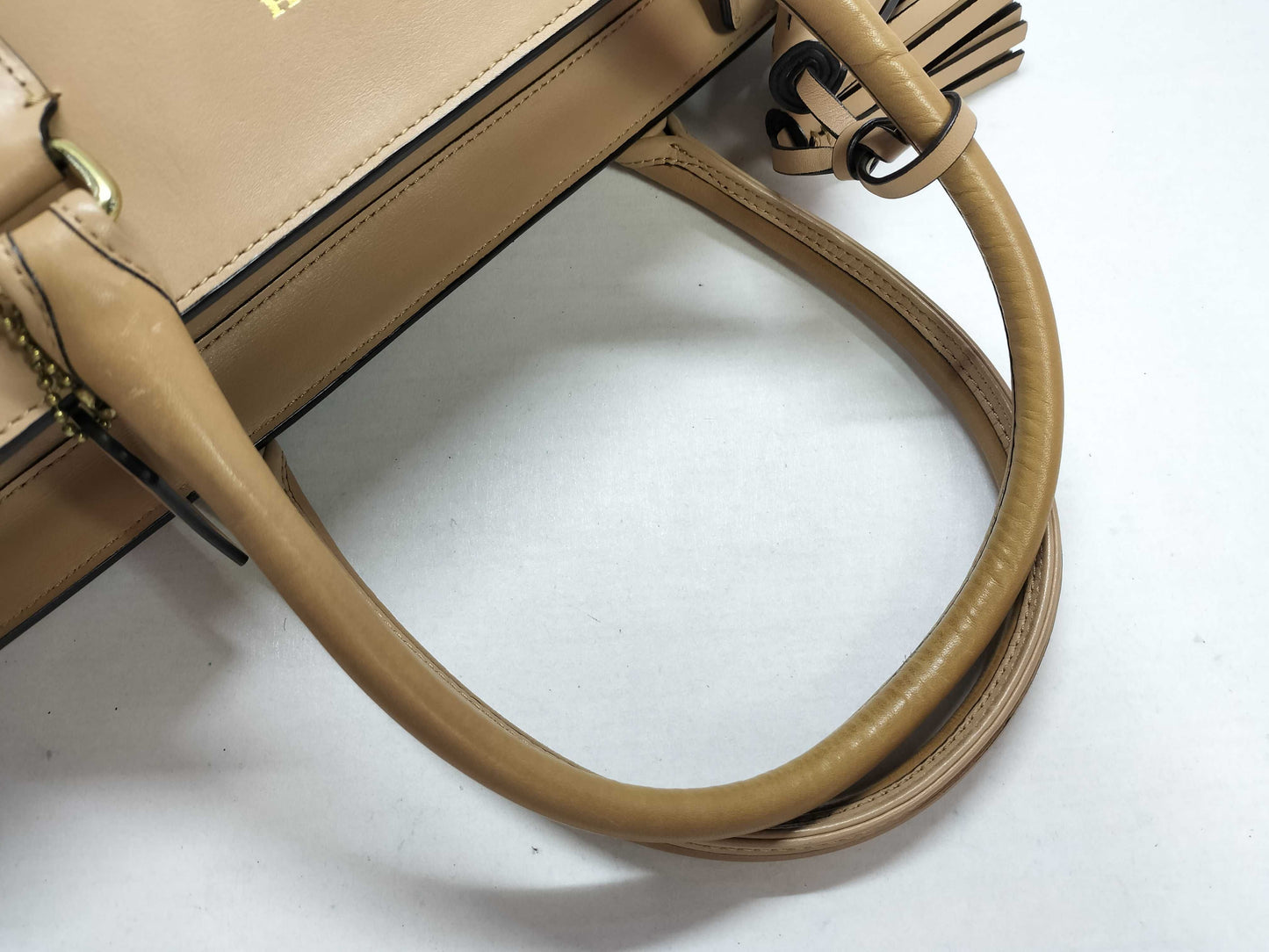 COACH COACH 24201 Legacy Leather Tassel Tote Bag