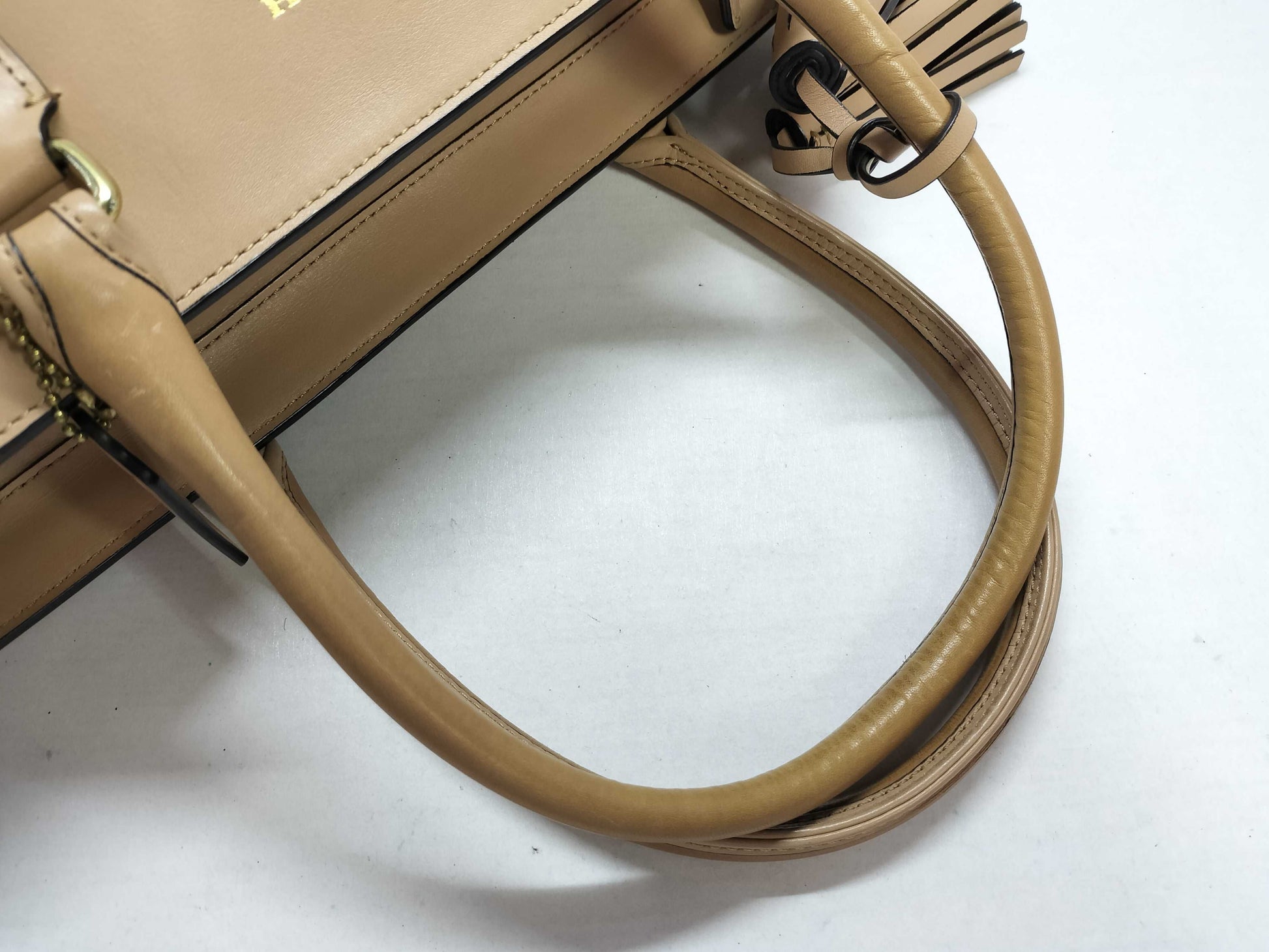 COACH COACH 24201 Legacy Leather Tassel Tote Bag