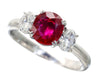 R1.61ct D0.608ct Pt900 6.9g Ring