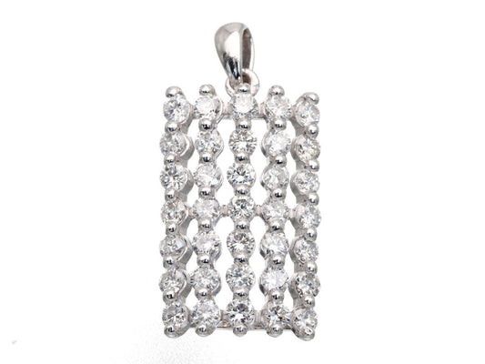 D1.60ct Pt900 4.7g Pendant Top