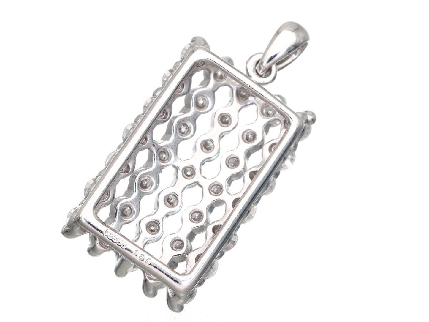 D1.60ct Pt900 4.7g Pendant Top
