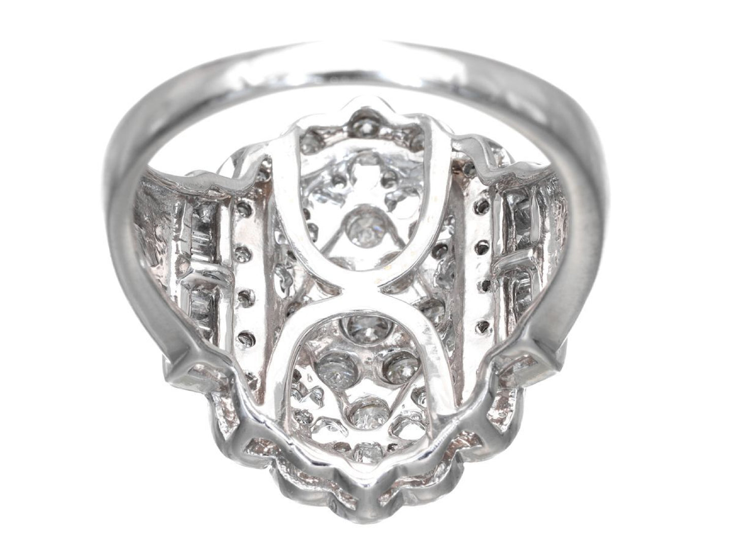 D1.00ct Pt900 8.5g Ring