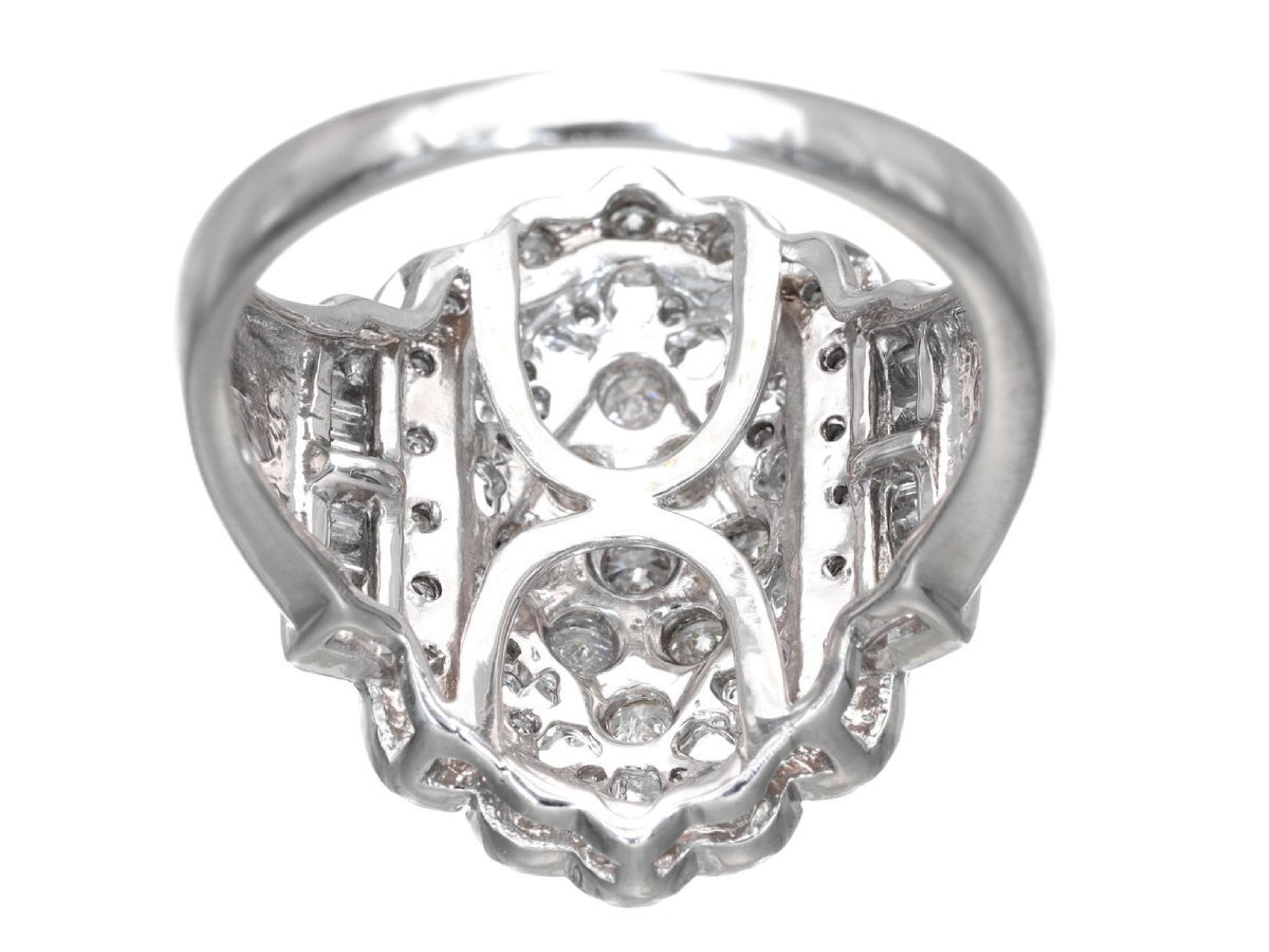 D1.00ct Pt900 8.5g Ring