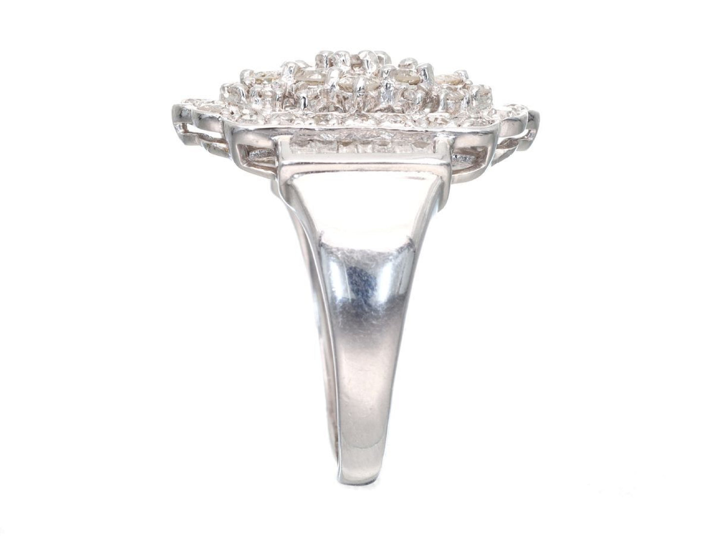 D1.00ct Pt900 8.5g Ring