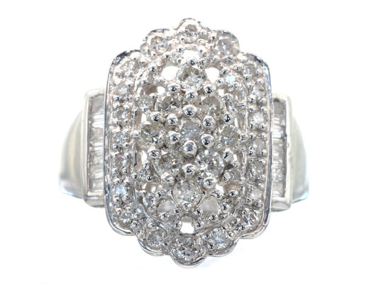 D1.00ct Pt900 8.5g Ring