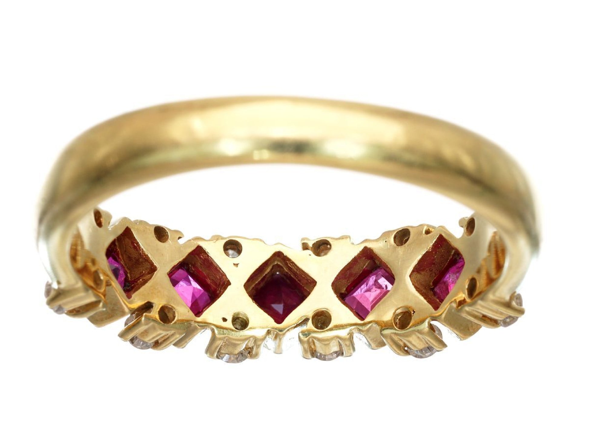 R0.44ct D0.20ct K18 4.2g Ring