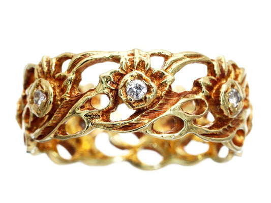 Diamond 750 6.9g Ring