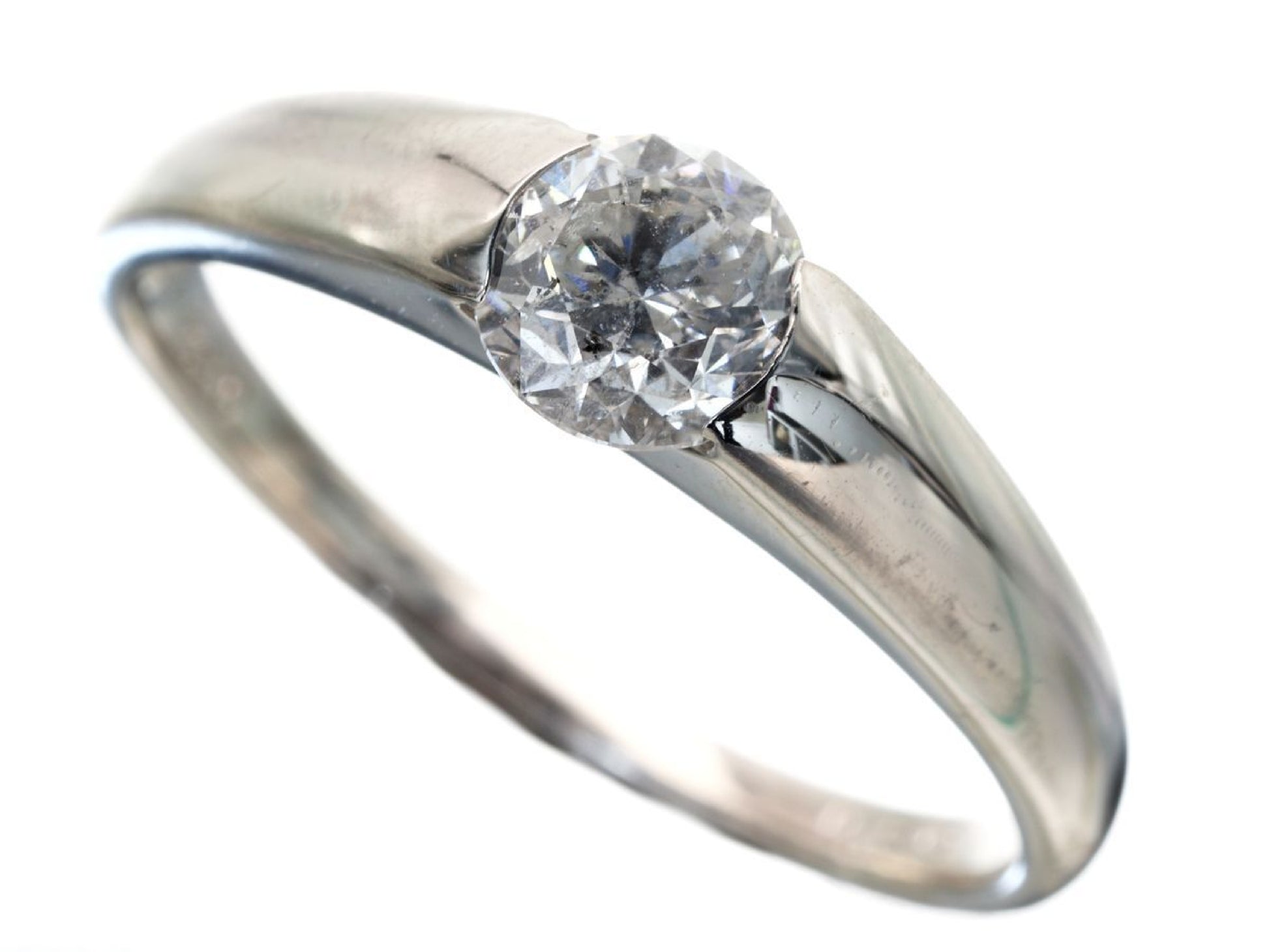 D0.809ct Pt900 4.2g Ring