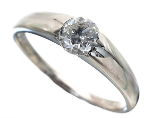 D0.809ct Pt900 4.2g Ring