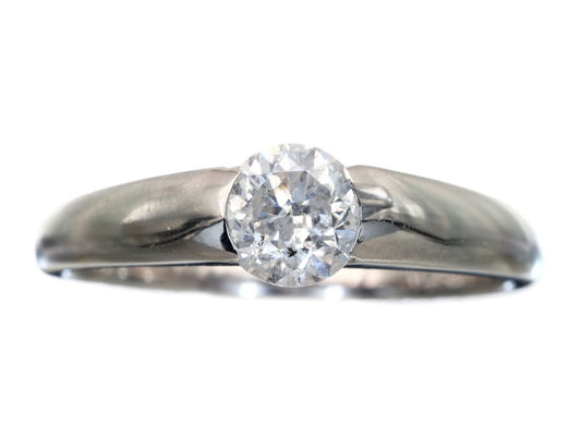 D0.809ct Pt900 4.2g Ring