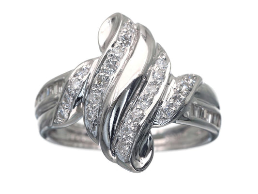 D0.50ct Pt900 5.6g Ring