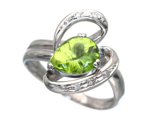 PE1.63ct D0.05ct Pt900 7.1g Ring