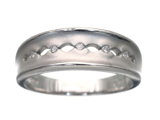 D0.07ct Pt900 5.9g Ring