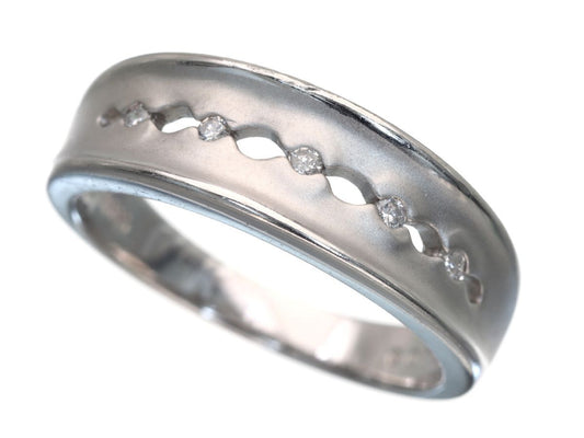 D0.07ct Pt900 5.9g Ring