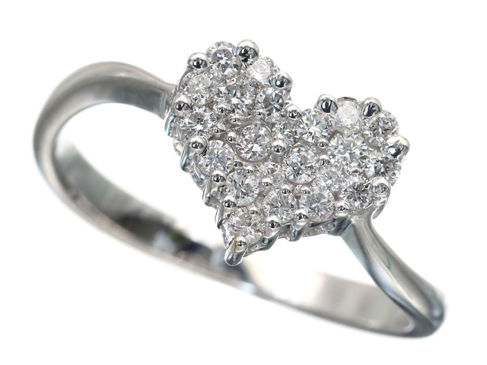 D0.30ct K18WG 2.6g Ring