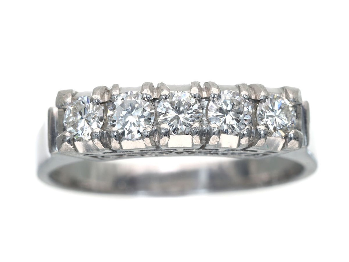 D0.47ct Pt900 5.4g Ring