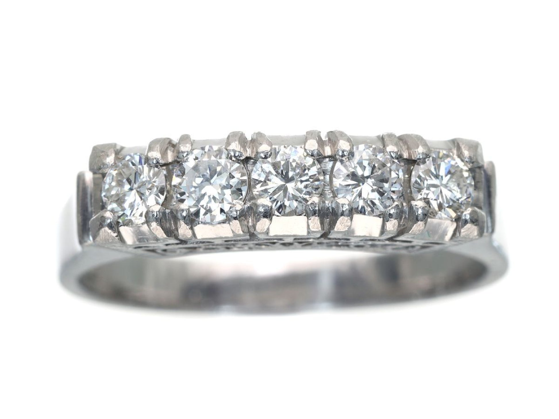 D0.47ct Pt900 5.4g Ring