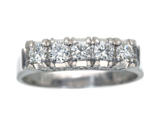 D0.47ct Pt900 5.4g Ring