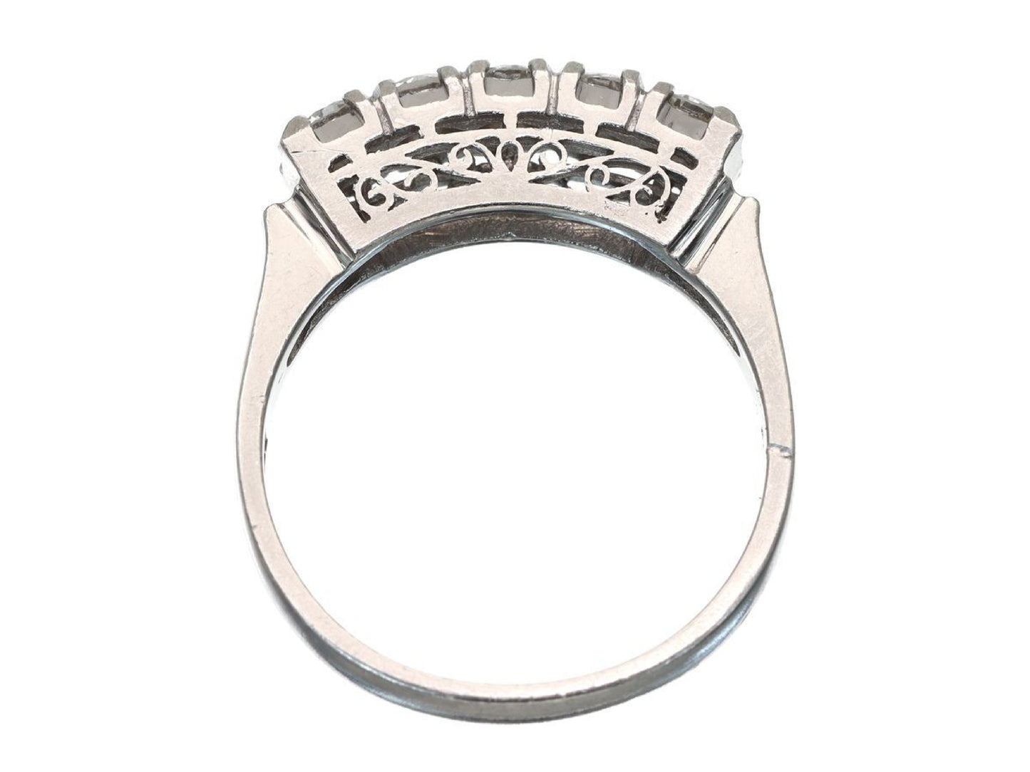 D0.47ct Pt900 5.4g Ring
