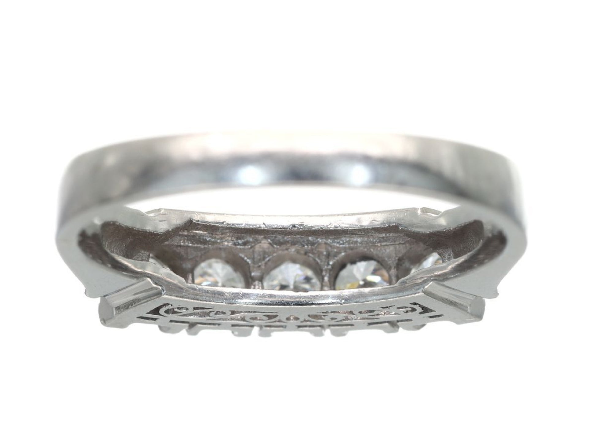 D0.47ct Pt900 5.4g Ring