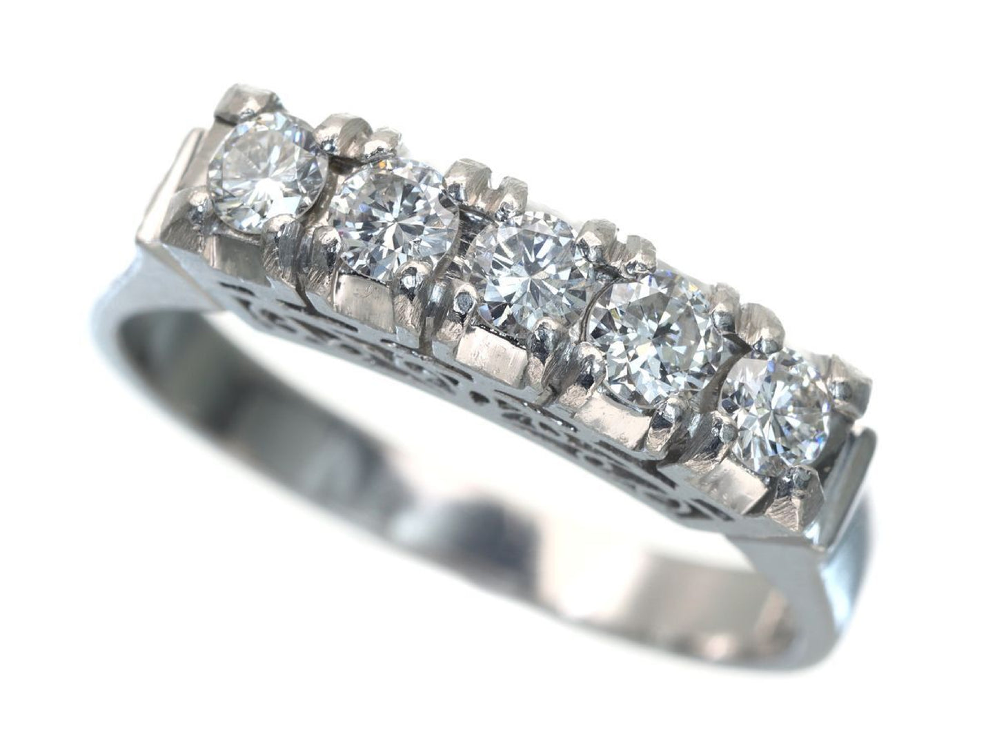 D0.47ct Pt900 5.4g Ring