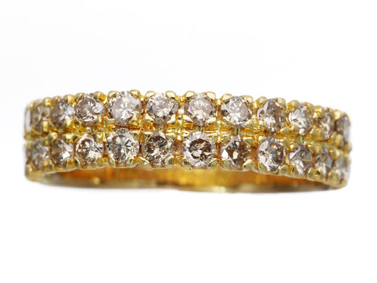 D1.00ct K18 3.1g Ring