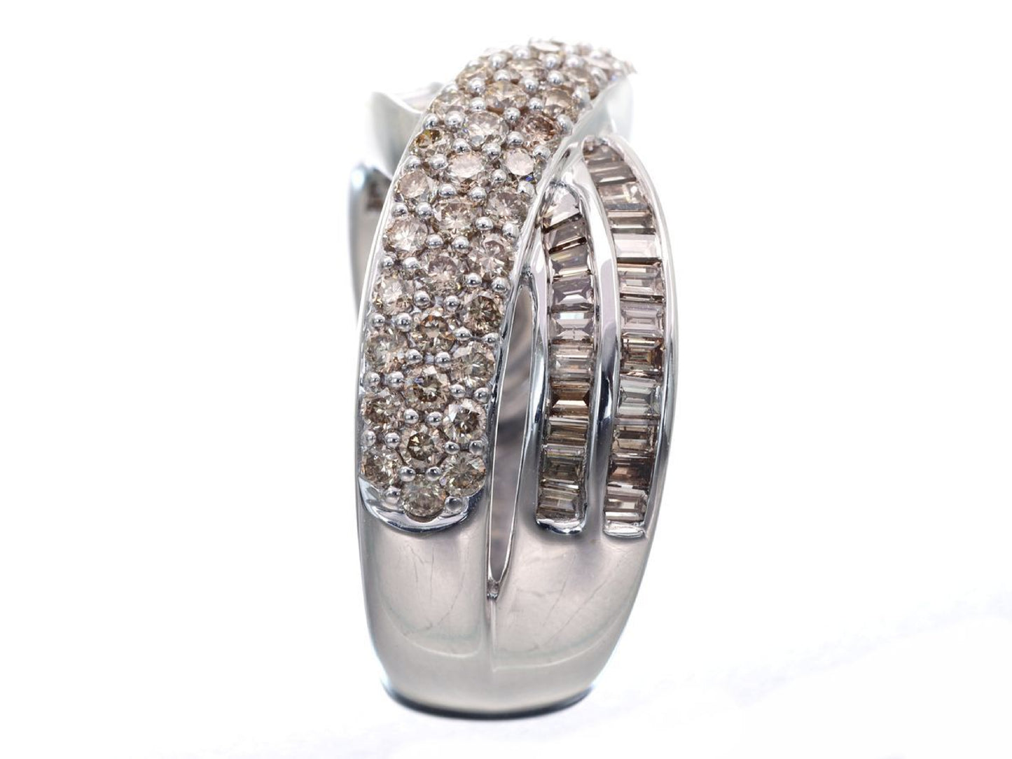 D1.50ct K18WG 11.6g Ring