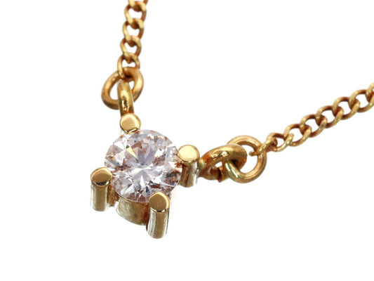D0.13ct K18 2.0g Necklace