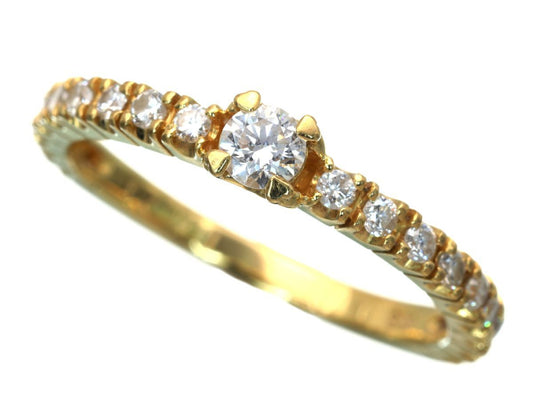 D0.10/0.20ct K18 1.6g Ring
