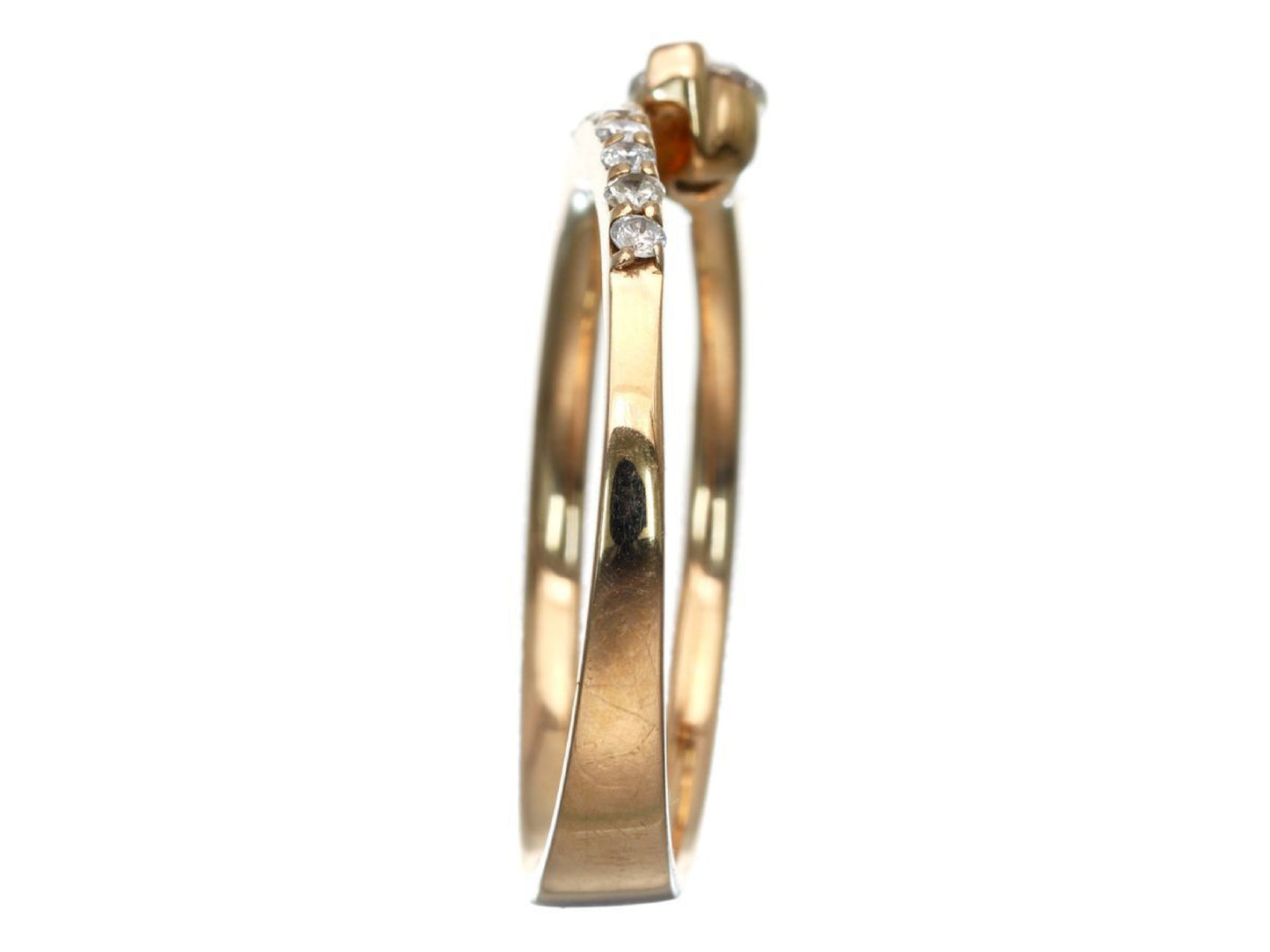 D0.27ct K18 2.3g Ring