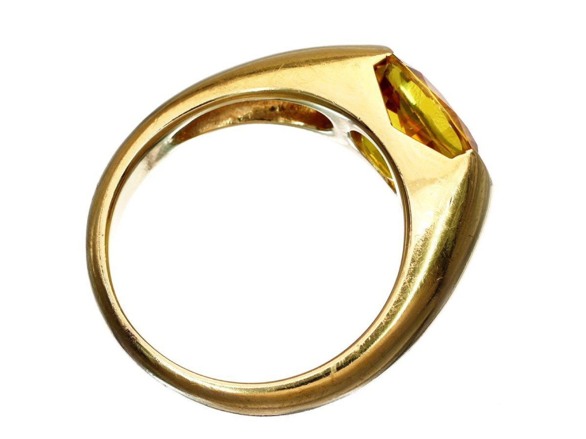 YS4.27ct K18 9.3g Ring
