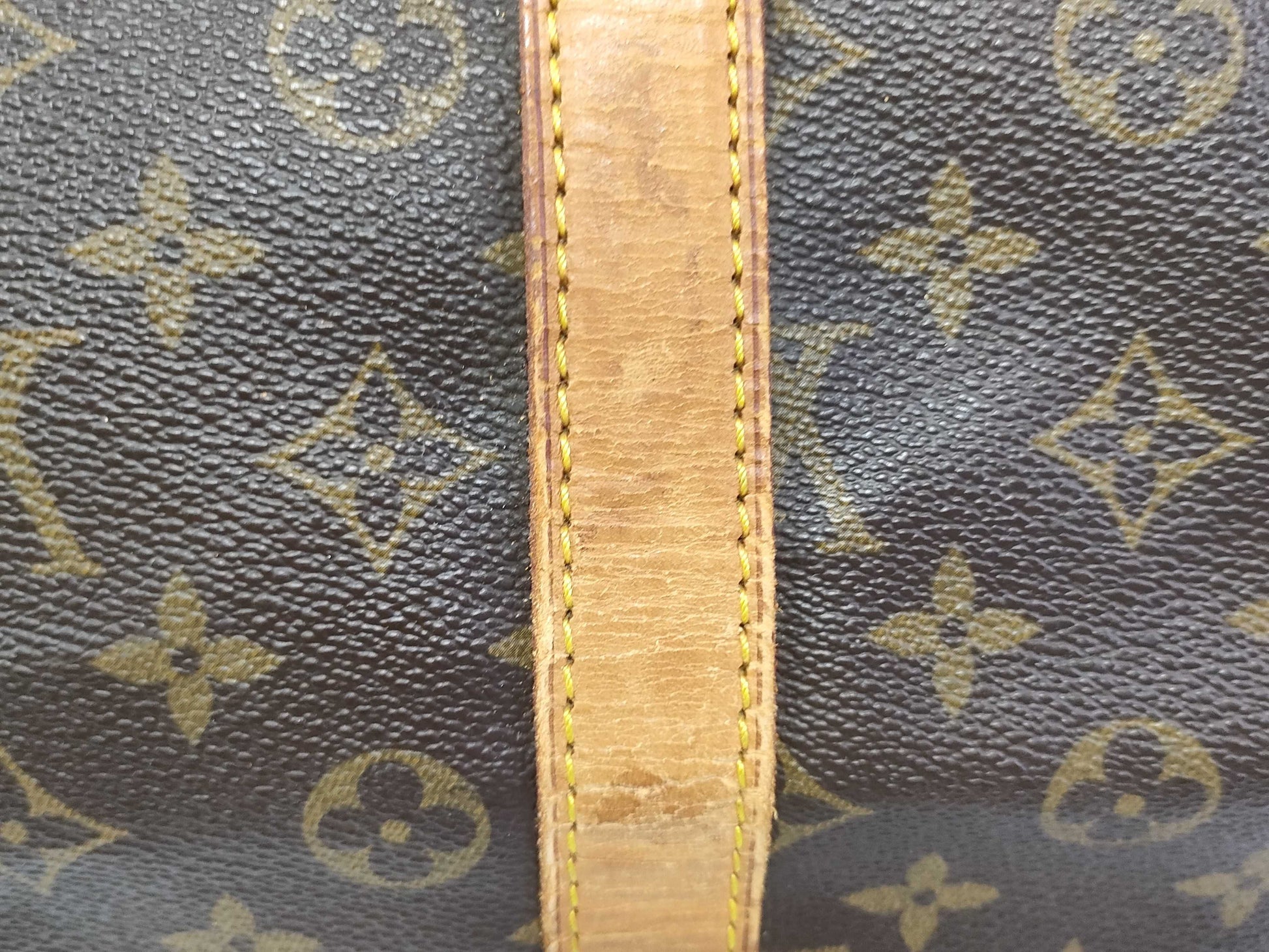 LOUIS VUITTON Monogram Vuitton Keypol 55 Boston Bag