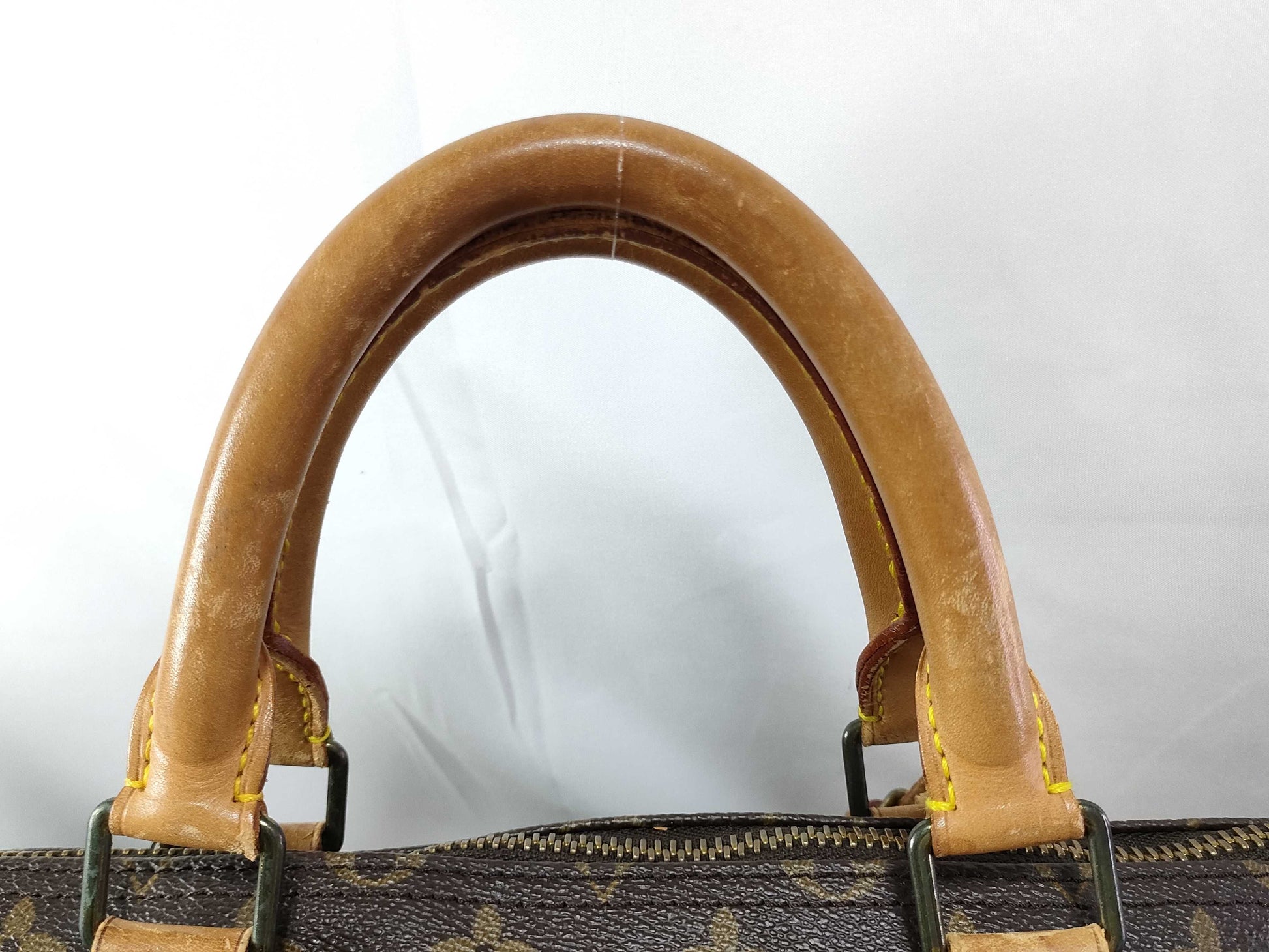 LOUIS VUITTON Monogram Vuitton Keypol 55 Boston Bag