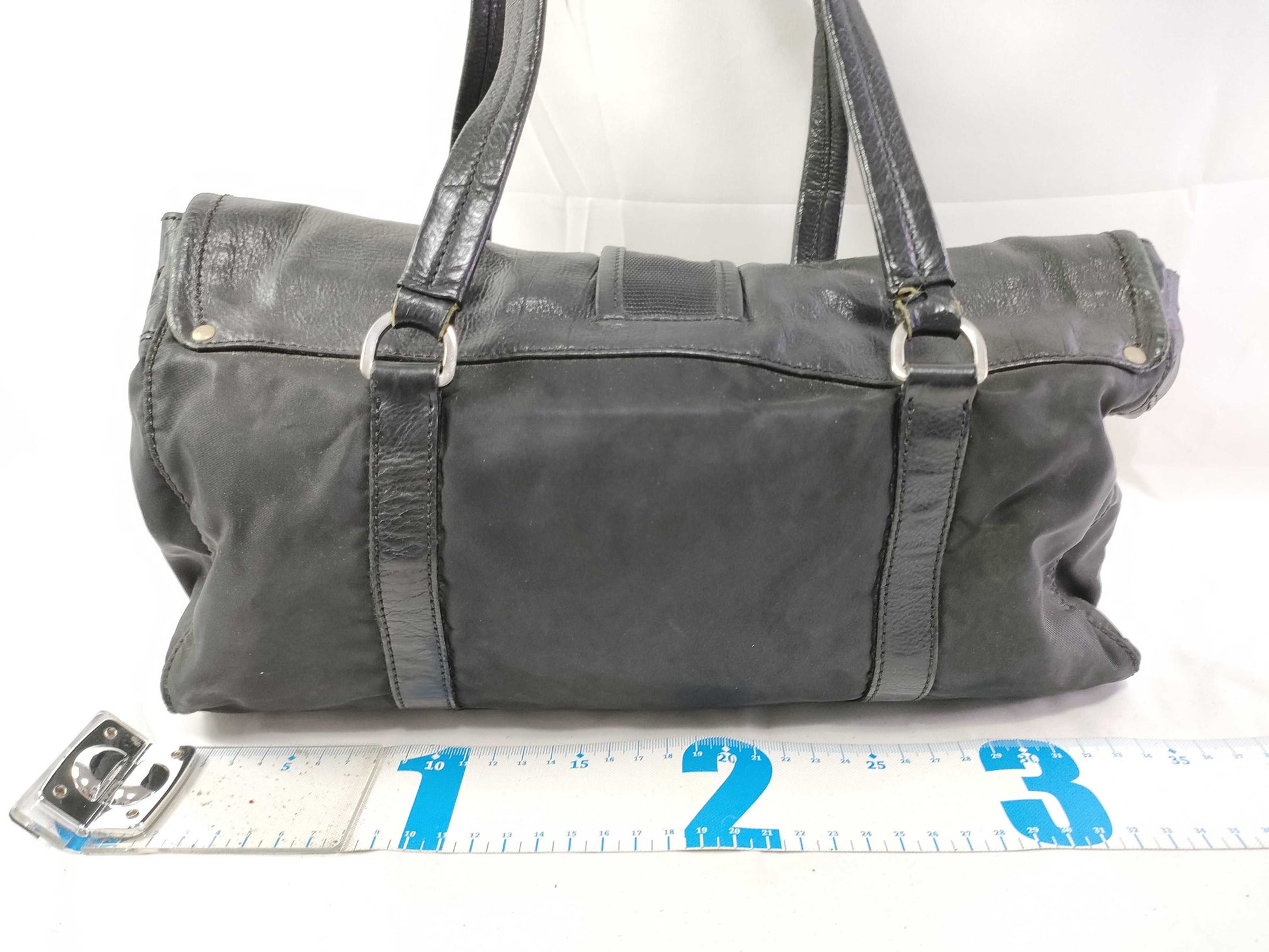 GUCCI Prada Nylon Leather Tote Bag Tote Bag