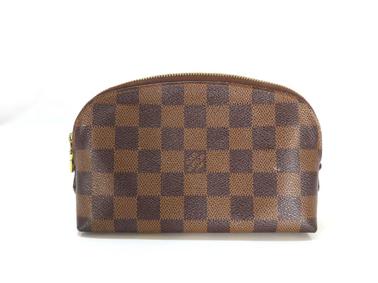 LOUIS VUITTON Damier LV Damier Pochette Cosmetic PM Pouch