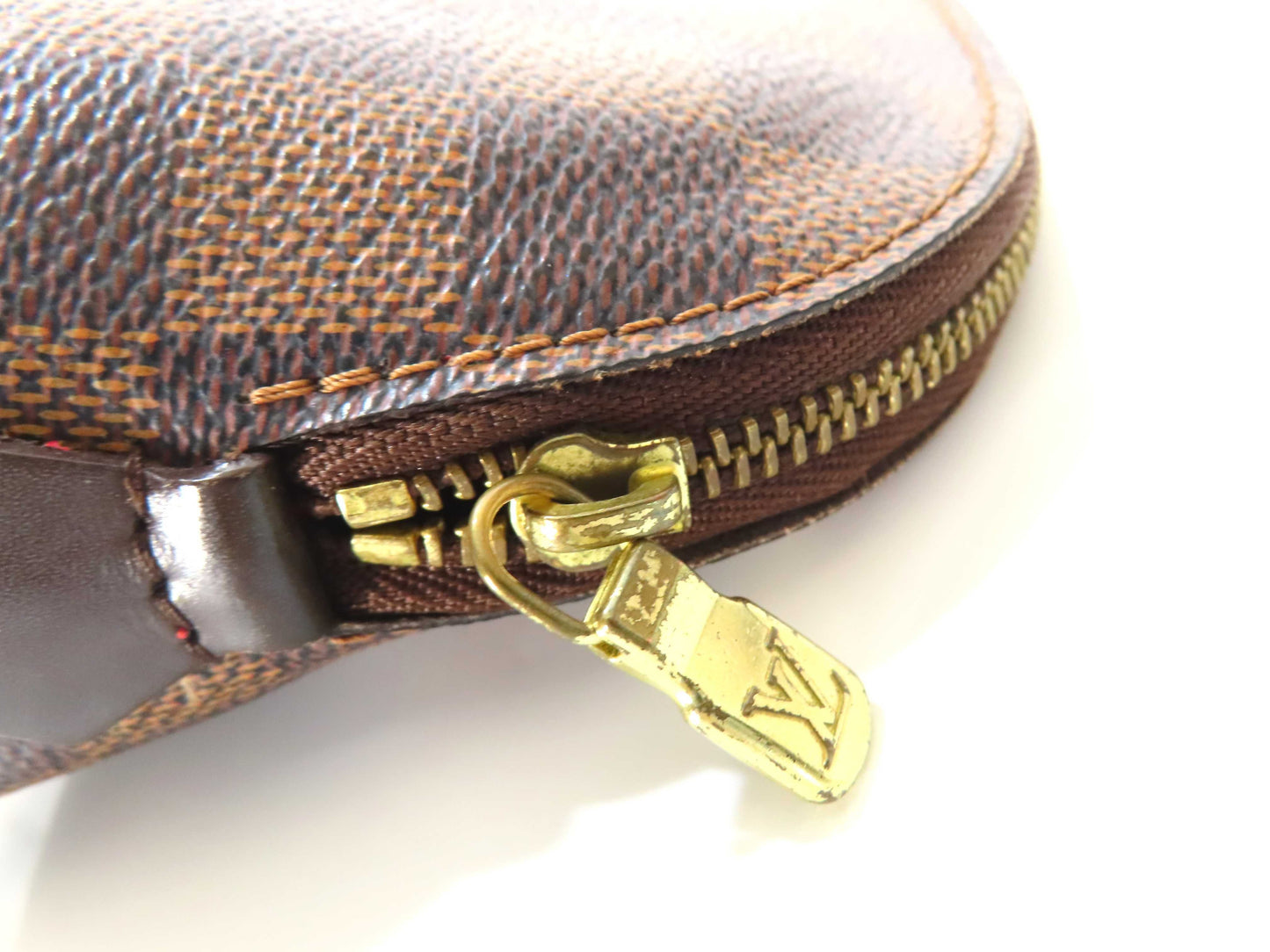 LOUIS VUITTON Damier LV Damier Pochette Cosmetic PM Pouch