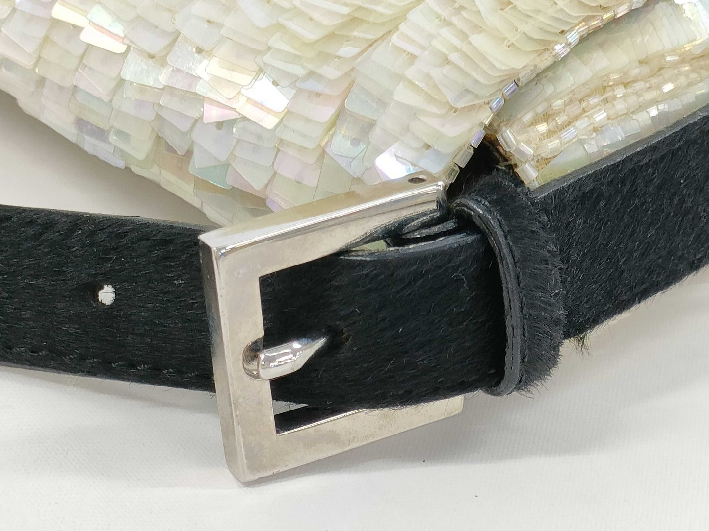 FENDI Fendi Sequin Mamma Bucket Handbag Shoulder Bag