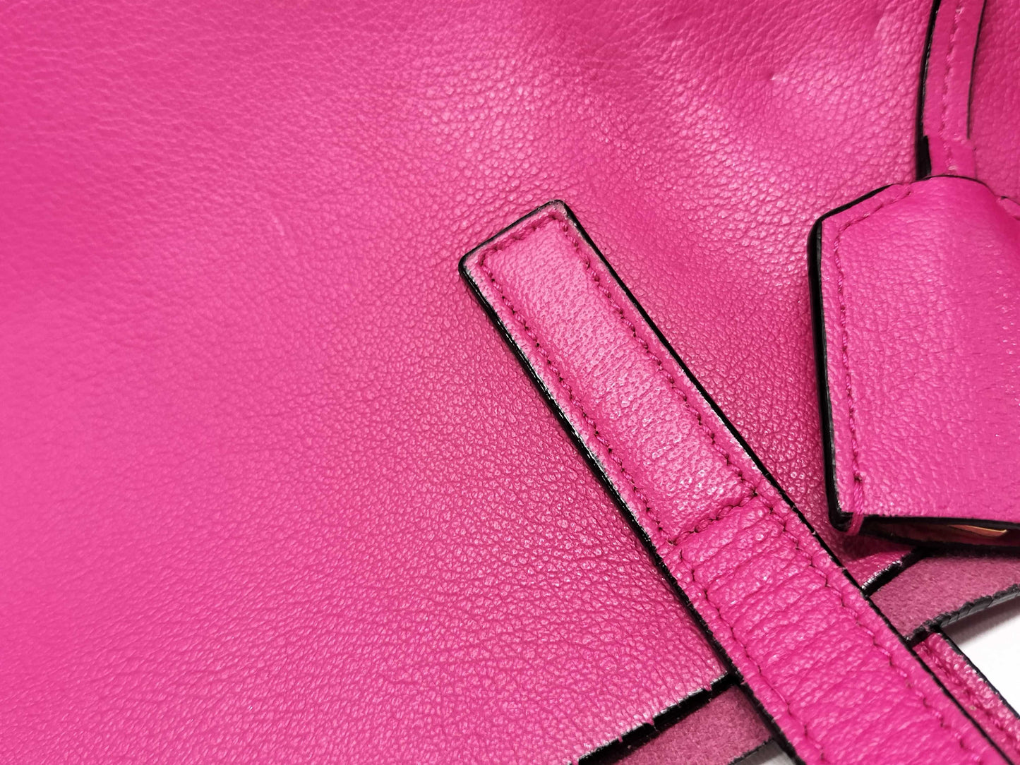 SAINT LAURENT pink tote bag