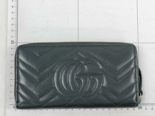 GUCCI GUCCI Black 443123 Long Wallet