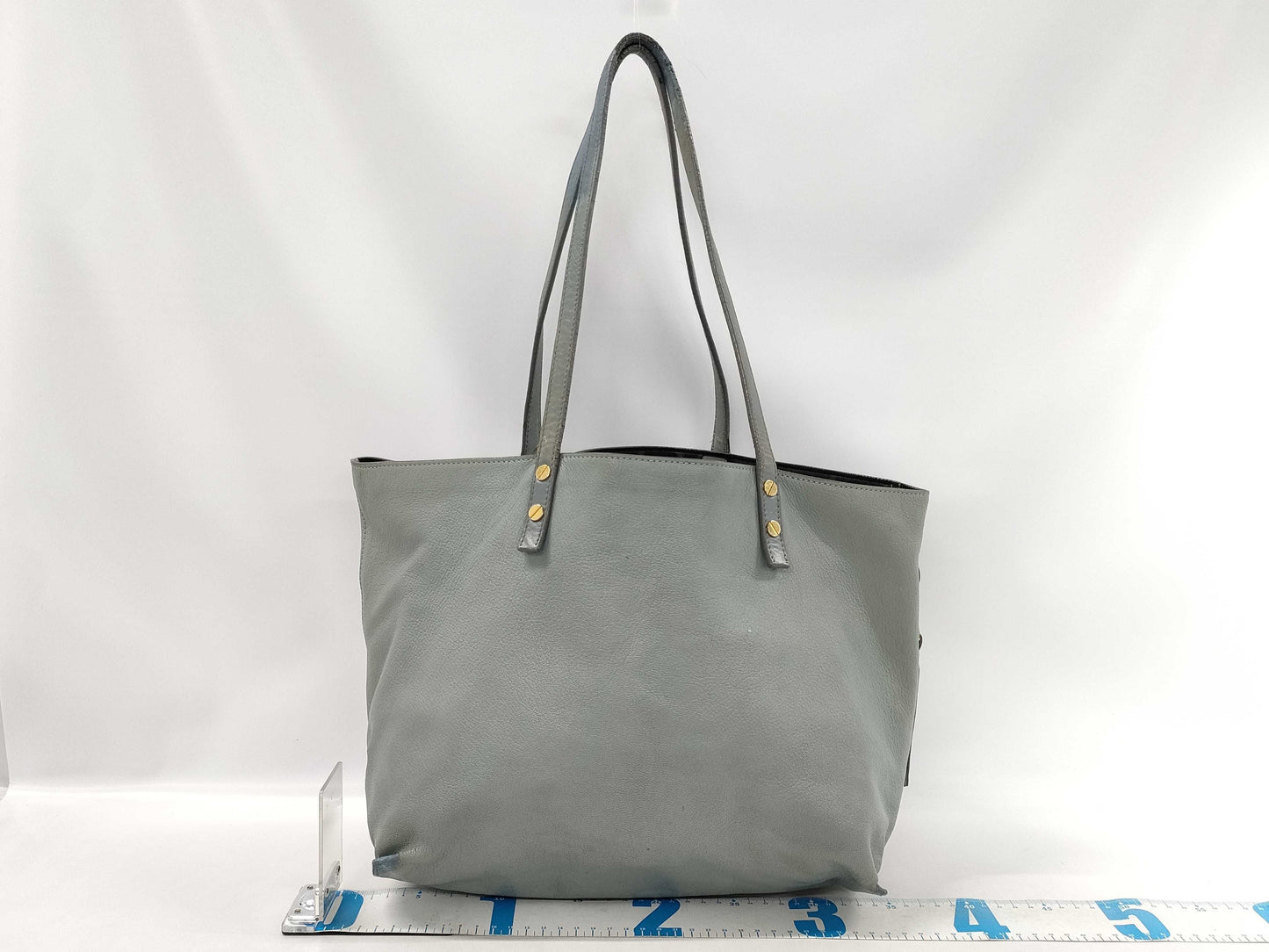 Chloe muted light blue shoulder bag tote bag