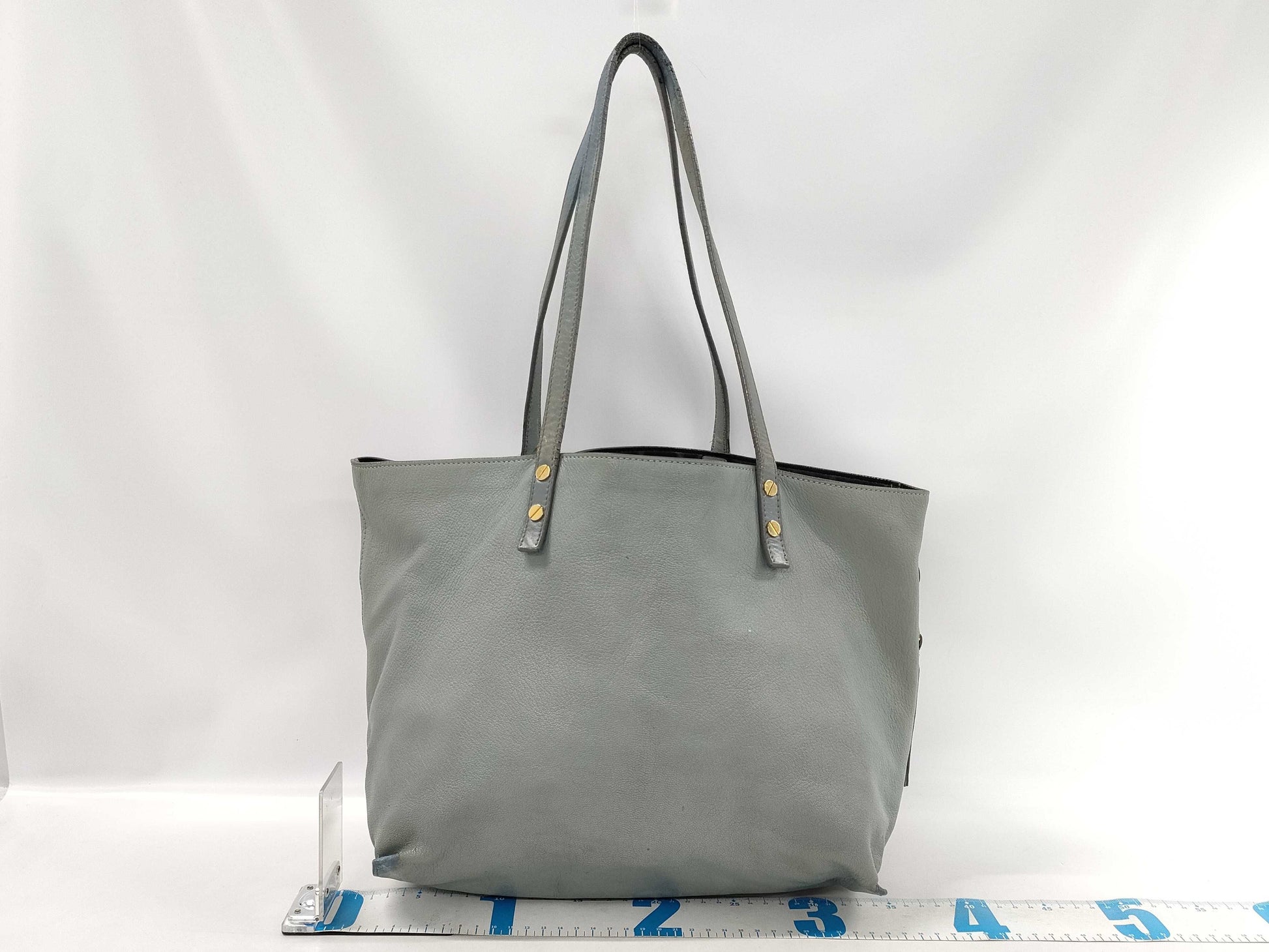 Chloe muted light blue shoulder bag tote bag