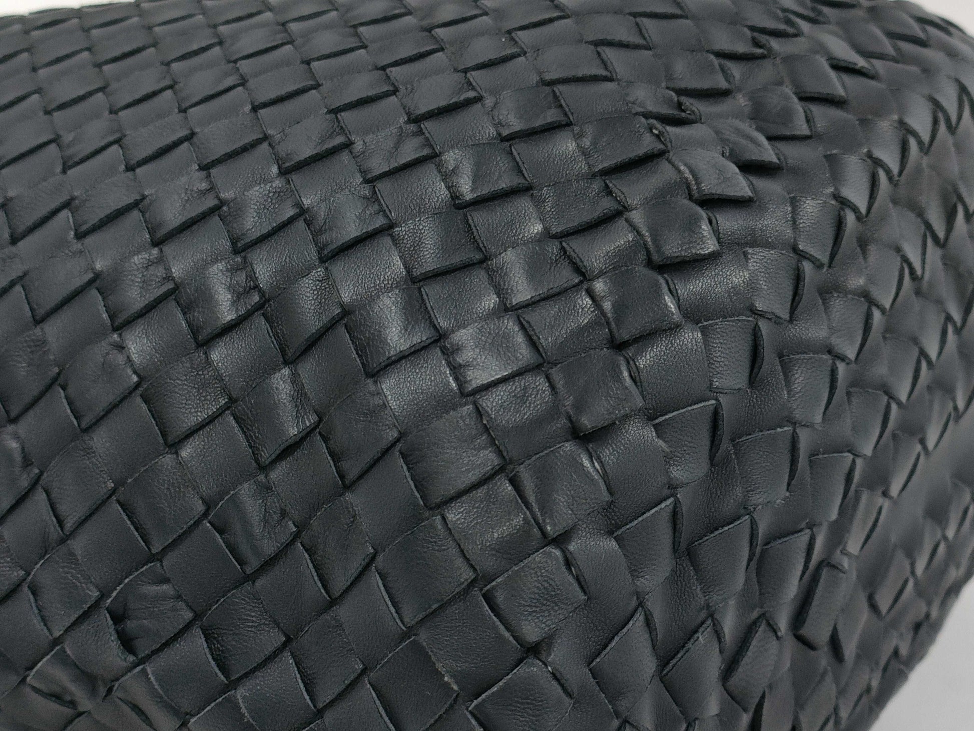 BOTTEGA VENETA Bottega Veneta Dark Navy Intrecciato Handbag