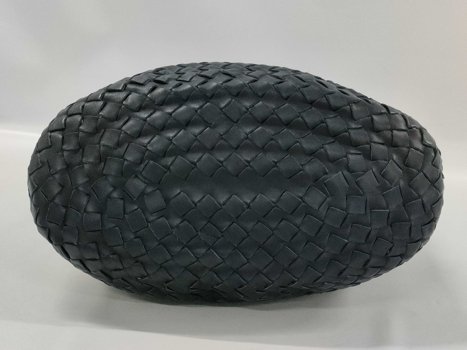 BOTTEGA VENETA Bottega Veneta Dark Navy Intrecciato Handbag