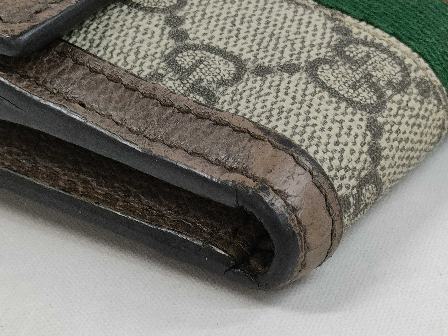 GUCCI GG Pattern 523173 Bifold Wallet