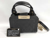 CHANEL CHANEL 2-Way Shoulder Bag, Calfskin/Black/GD