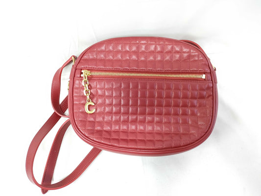 CELINE CELINE Shoulder Bag Leather/Red Shoulder Bag
