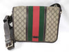 GUCCI GUCCI Sherry Messenger GG Supreme/Brown Shoulder Bag