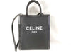CELINE CELINE Vertical Cabus Mall Canvas/Black Tote Bag