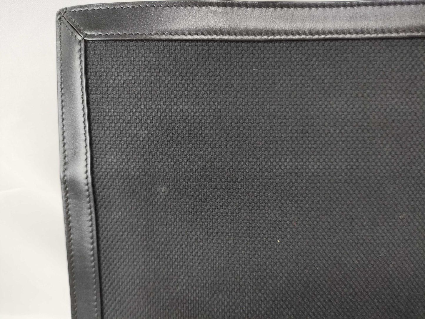 CELINE CELINE Vertical Cabus Mall Canvas/Black Tote Bag
